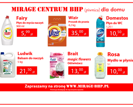 Produkty dla domu – październik 2018